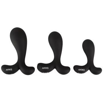 Buttplug Training Set Zwart - Anos