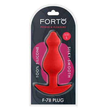 Buttplug Forto F-78 - Rood