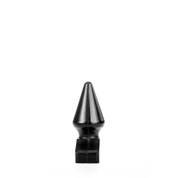 All Black Buttplug Zwart - 20.5 cm