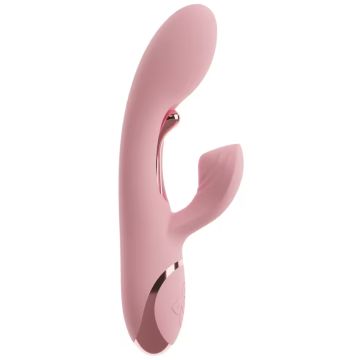 Beau Coeur Rabbit Vibrator met Triltong Avenor - Roze