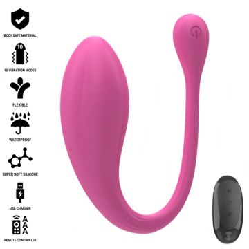 Vibrator Janice Dubbele stimulatie met afstandsbediening