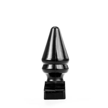 All Black Buttplug Zwart - 28.5 cm