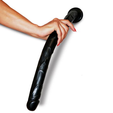 XXL Dildo - Snake Mamba Zwart