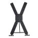 XR Brands Bondage St. Andrews Cross - Zwart