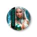 Masturs Ayla - Forest Warrior - Button