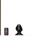 All Black Steroid Buttplug The Kettlebell - 18 cm