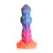 Monster Dildo Aqua Cock Glow-in-the-Dark