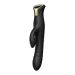 Stotende en Verwarmende Rabbit Vibrator Mose - Zwart Stotende en Verwarmende Rabbit Vibrator Mose - Zwart