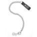 Mister B Leren Lus Voor Riem Met Ketting
