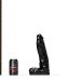 All Black Steroid Dildo The Coach - 30 cm