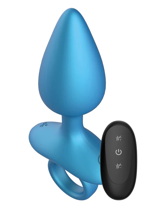 Playhouse Vibrerende Buttplug met Afstandsbediening - Blauw