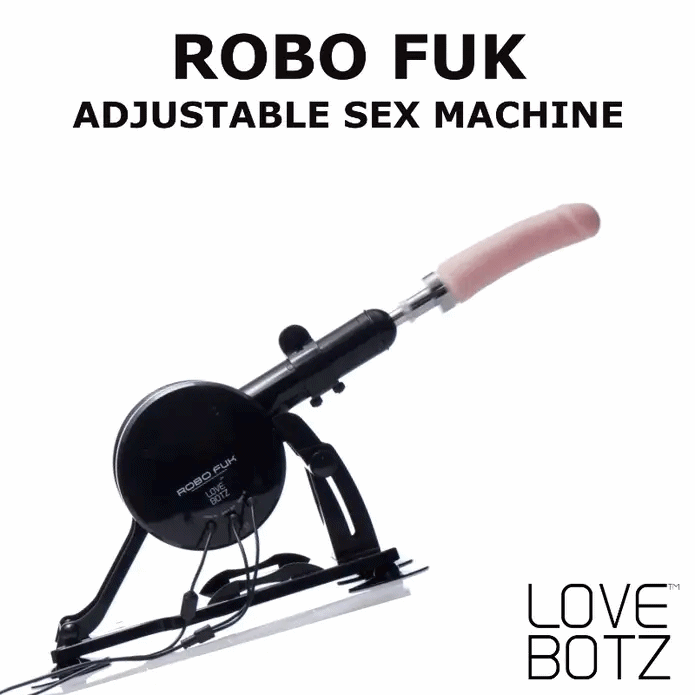 LoveBotz Verstelbare Sex Machine Robo Fuk - Zwart