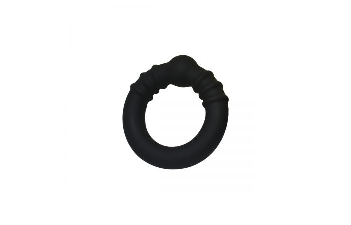 Siliconen Cockring met Stalen Bal M - Kiotos