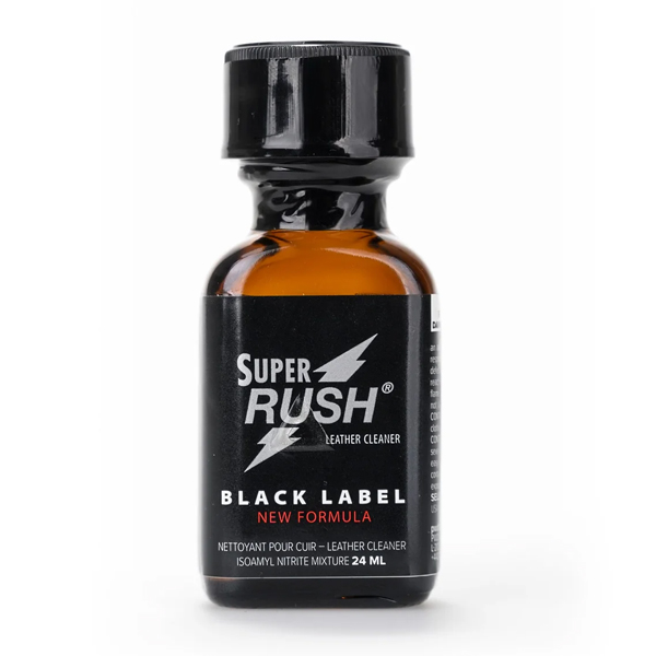 Super Rush Black Label Poppers - 24ml